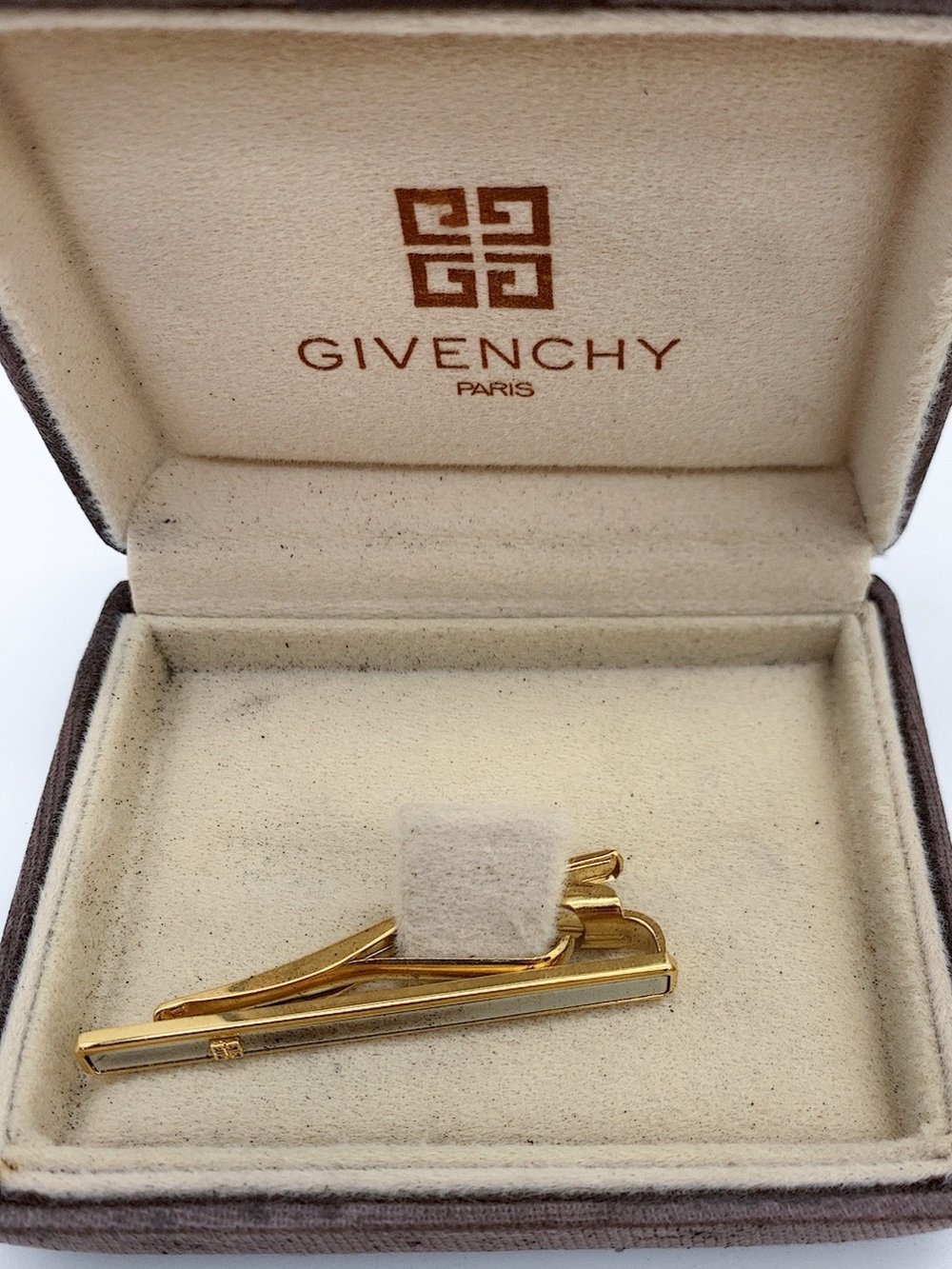 Vintage Givenchy Gold-Tone Tie Clip